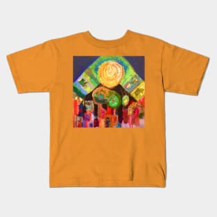 Contrasting Variations in rainbow colours Kids T-Shirt